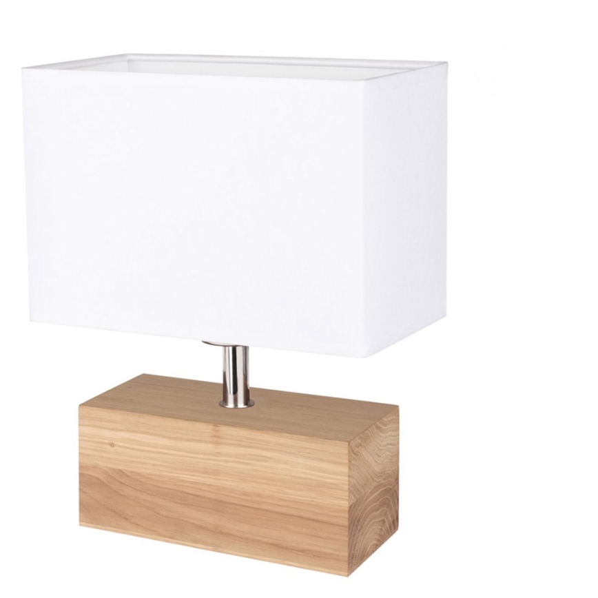 Lámpara de mesa THEO 1xE27/25W/230V roble