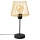 Lámpara de mesa TORRI 1xE27/15W/230V dorado/negro