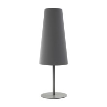 Lámpara de mesa UMBRELLA 1xE27/15W/230V gris