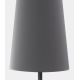 Lámpara de mesa UMBRELLA 1xE27/15W/230V gris