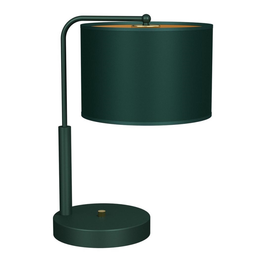 Lámpara de mesa VERDE 1xE27/60W/230V verde