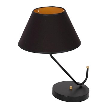 Lámpara de mesa VICTORIA 1xE27/60W/230V negro