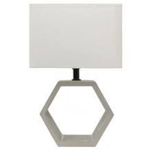 Lámpara de mesa VIDAL 1xE27/40W/230V beige