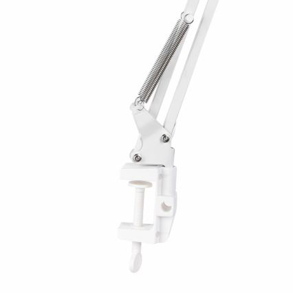 Lámpara de mesa WORKER 1xE27/10W/230V blanco