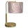 Lámpara de mesa ZIGGY 1xE27/60W/230V rosa/dorado