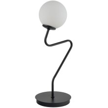Lámpara de mesa ZIGZAG 1xG9/12W/230V negro