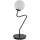 Lámpara de mesa ZIGZAG 1xG9/12W/230V negro