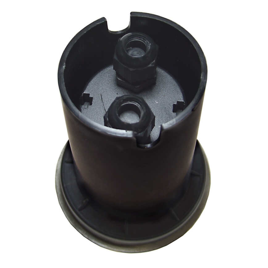 Lámpara de orientación exterior 1xGU10/35W/230V IP67 cromo mate