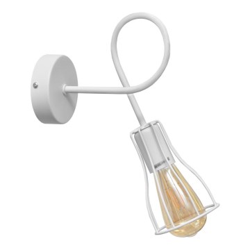 Lámpara de pared OXFORD 1xE27/15W/230V blanco