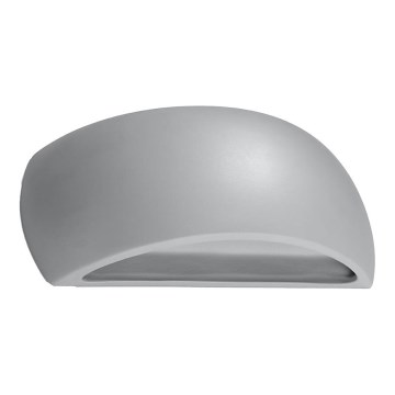 Lámpara de pared PONTIUS 1xG9/40W/230V gris