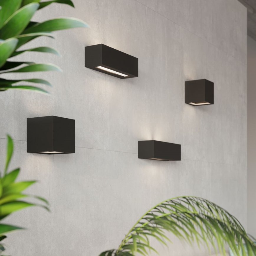 Lámpara de pared VEGA 1xE27/60W/230V negro