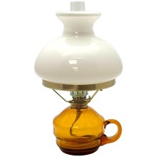 Lámpara de petróleo KLÁRA 34 cm amber