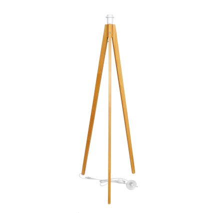 Lámpara de pie ALBA 1xE27/15W/230V color crema/roble