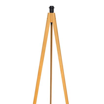 Lámpara de pie ALBA 1xE27/15W/230V negro/roble