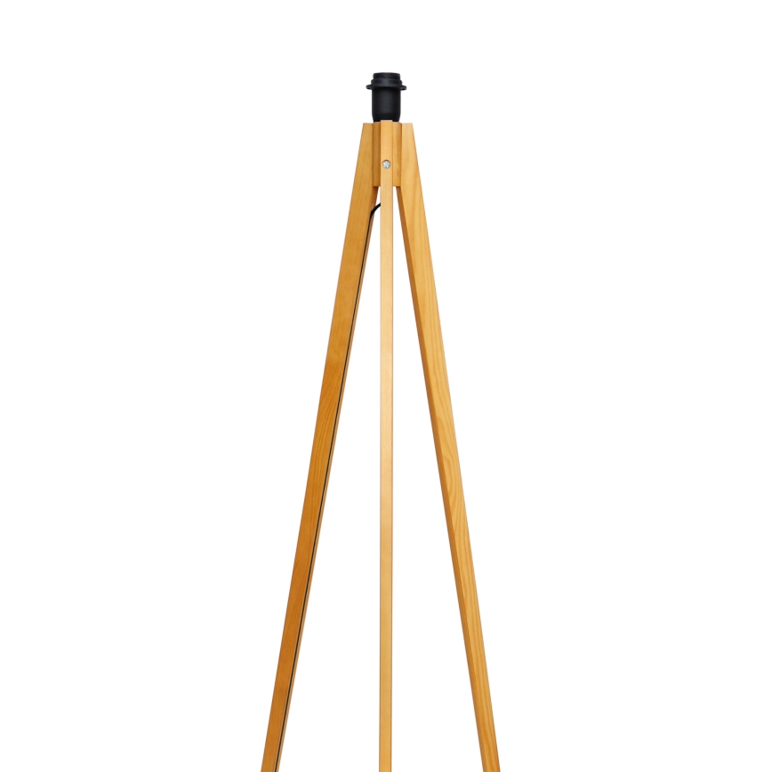 Lámpara de pie ALBA 1xE27/15W/230V negro/roble