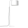 Lámpara de pie ARDEN 1xE27/60W/230V blanco