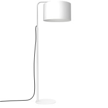 Lámpara de pie ARDEN 1xE27/60W/230V blanco