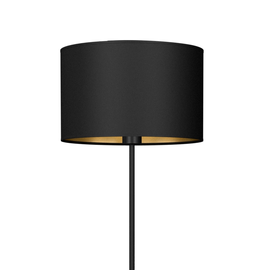 Lámpara de pie ARDEN 1xE27/60W/230V negro/dorado