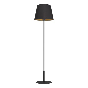 Lámpara de pie ARDEN 1xE27/60W/230V negro/dorado