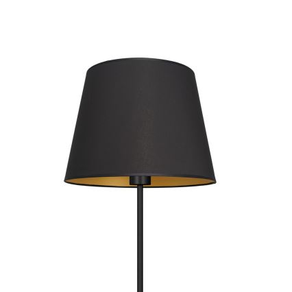 Lámpara de pie ARDEN 1xE27/60W/230V negro/dorado