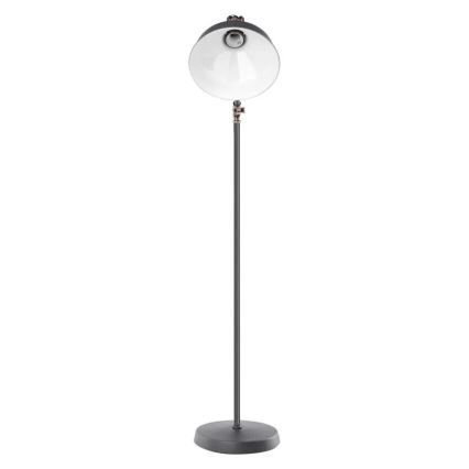 Lámpara de pie ARTHUR 1xE27/25W/230V gris