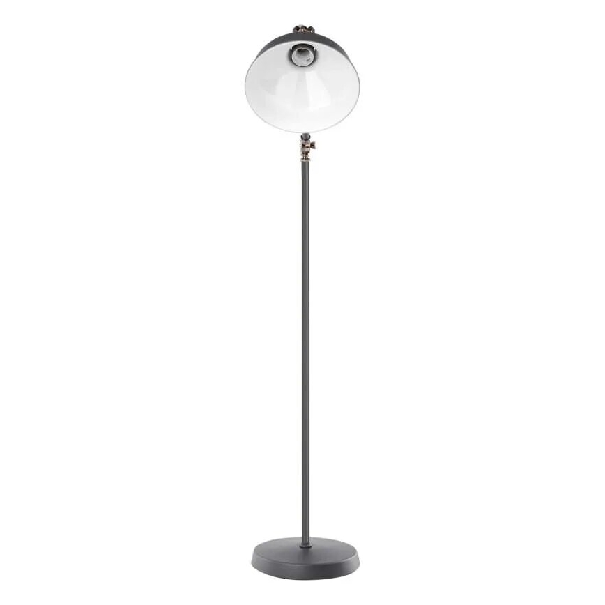 Lámpara de pie ARTHUR 1xE27/25W/230V gris
