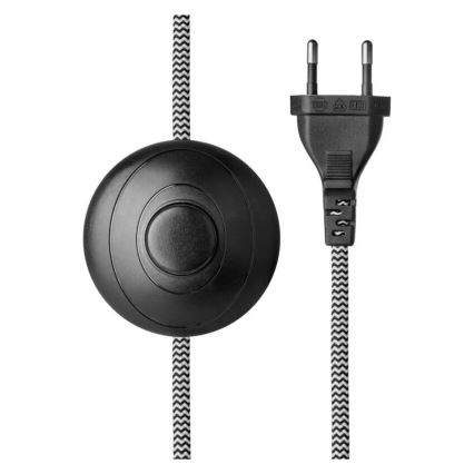 Lámpara de pie ARTHUR 1xE27/25W/230V gris