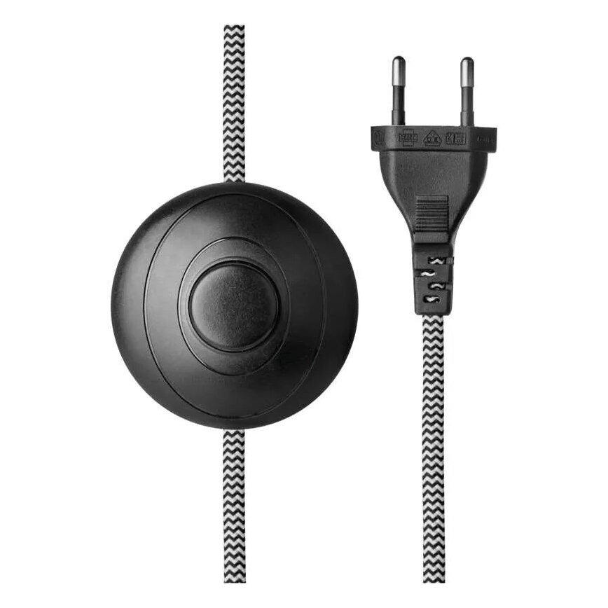 Lámpara de pie ARTHUR 1xE27/25W/230V gris