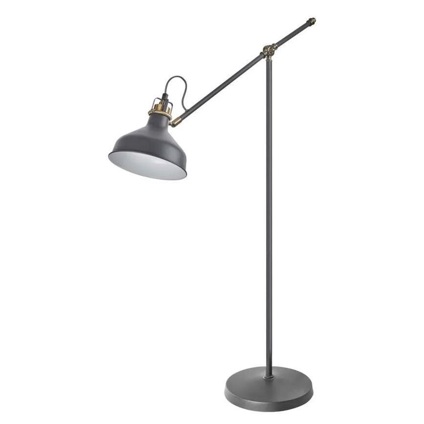 Lámpara de pie ARTHUR 1xE27/25W/230V gris