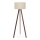Lámpara de pie AYD 1xE27/60W/230V beige/marrón
