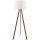 Lámpara de pie AYD 1xE27/60W/230V blanco/marrón