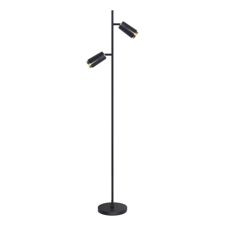 Lámpara de pie FLOWER 2xGU10/8W/230V negro