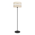 Lámpara de pie HELEN 1xE27/15W/230V color crema/negro/dorado