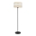 Lámpara de pie HELEN 1xE27/15W/230V color crema/negro/dorado