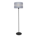 Lámpara de pie HELEN 1xE27/15W/230V gris/negro