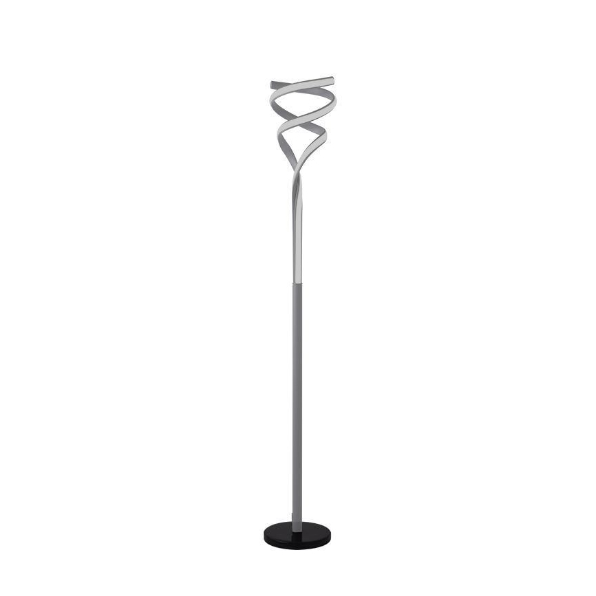 Lámpara de pie LED regulable LED/50W/230V 3000-6500K gris + control remoto