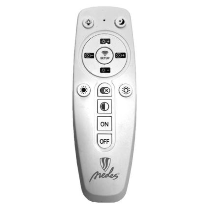 Lámpara de pie LED regulable LED/80W/230V 3000-6500K + control remoto