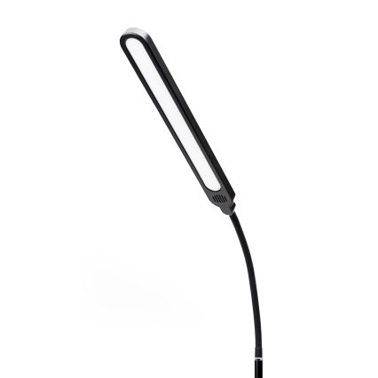 Lámpara de pie LED regulable SIGNUS LED/10W/230V 3000/4500/6500K negro