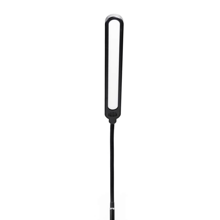 Lámpara de pie LED regulable SIGNUS LED/10W/230V 3000/4500/6500K negro