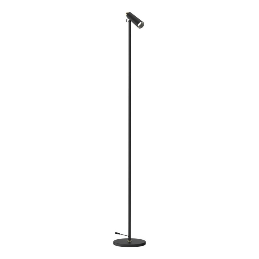 Lámpara de pie LED regulable TIT LED/6W/230V negro