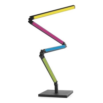 Lámpara de pie LED RGBIC regulable GoSmart LED/20W/230V 2700K Wi-Fi Tuya