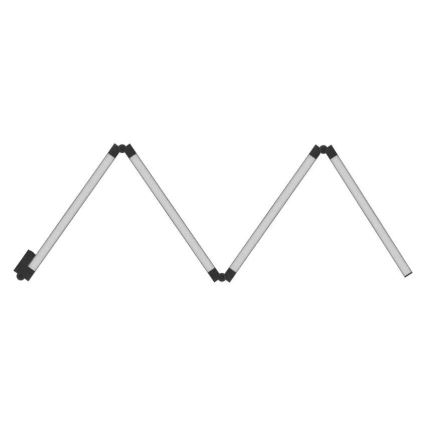 Lámpara de pie LED RGBIC regulable GoSmart LED/20W/230V 2700K Wi-Fi Tuya