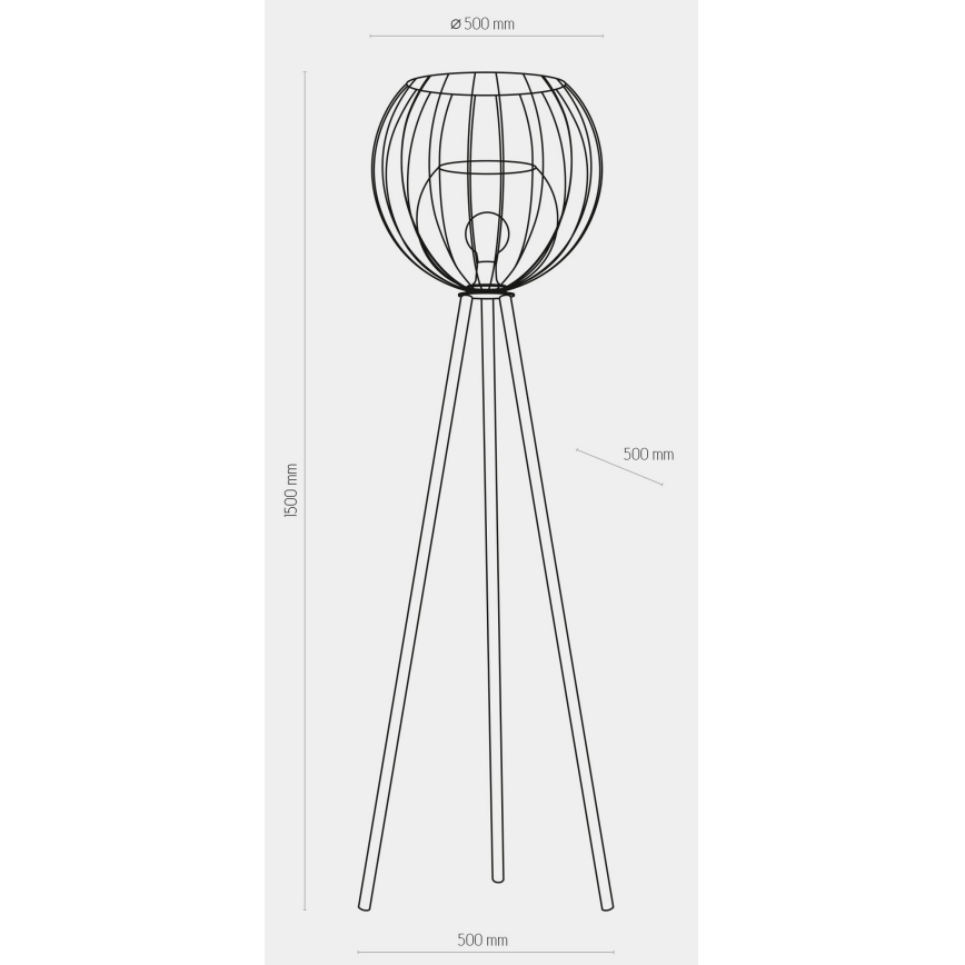 Lámpara de pie UNIVERSO 1xE27/60W/230V
