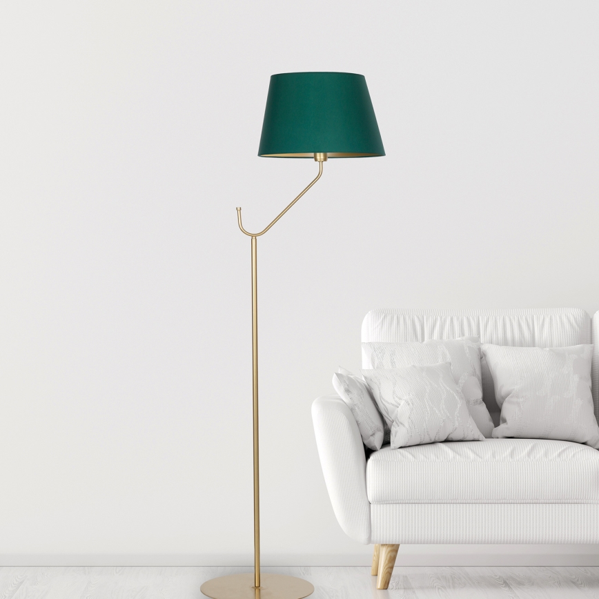 Lámpara de pie VICTORIA 1xE27/60W/230V verde