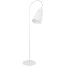 Lámpara de pie WIRE WHITE 1xE27/60W/230V blanco