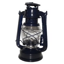 Lámpara de queroseno 24 cm azul
