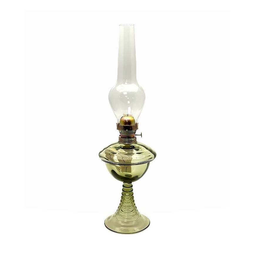 Lámpara de queroseno JASMÍNA 50 cm verde bosque