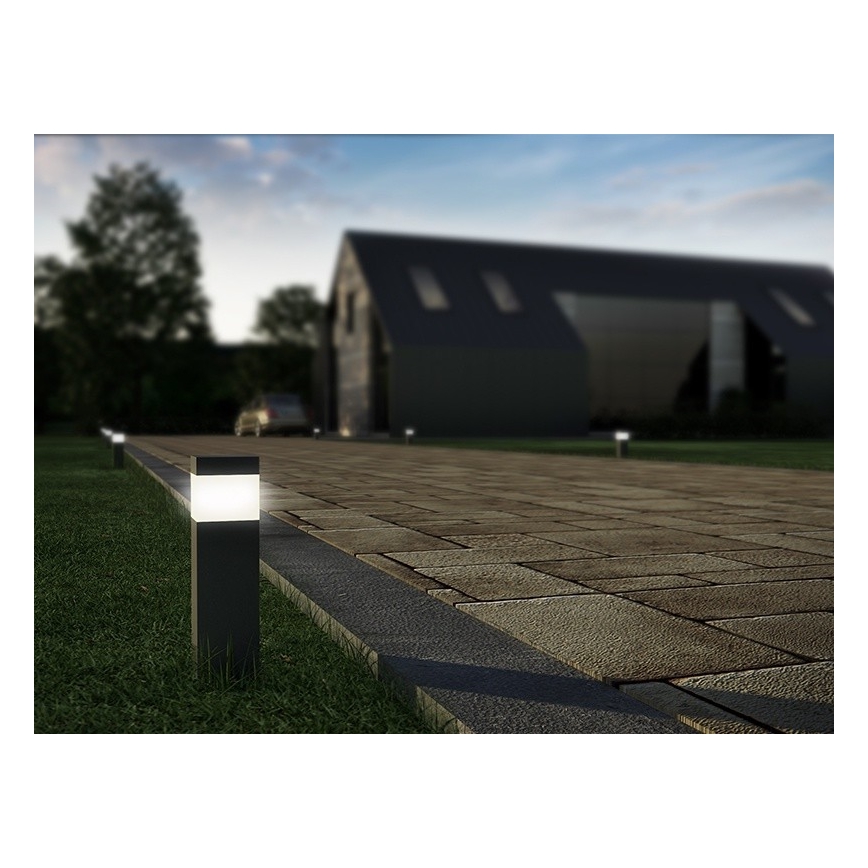 Lámpara de sensor para exteriores con casquillo GARD 1xE14/60W/230V IP44