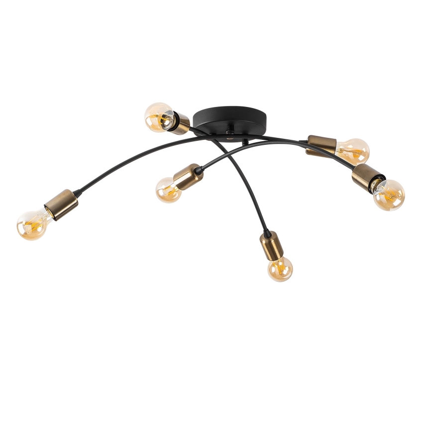 Lámpara de superficie BANANA 6xE27/40W/230V