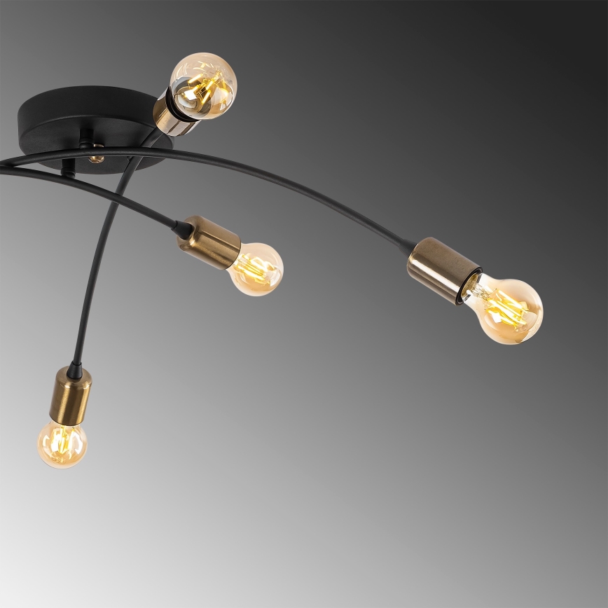 Lámpara de superficie BANANA 6xE27/40W/230V